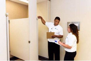commercial restroom cleaning - public bathroom cleaning