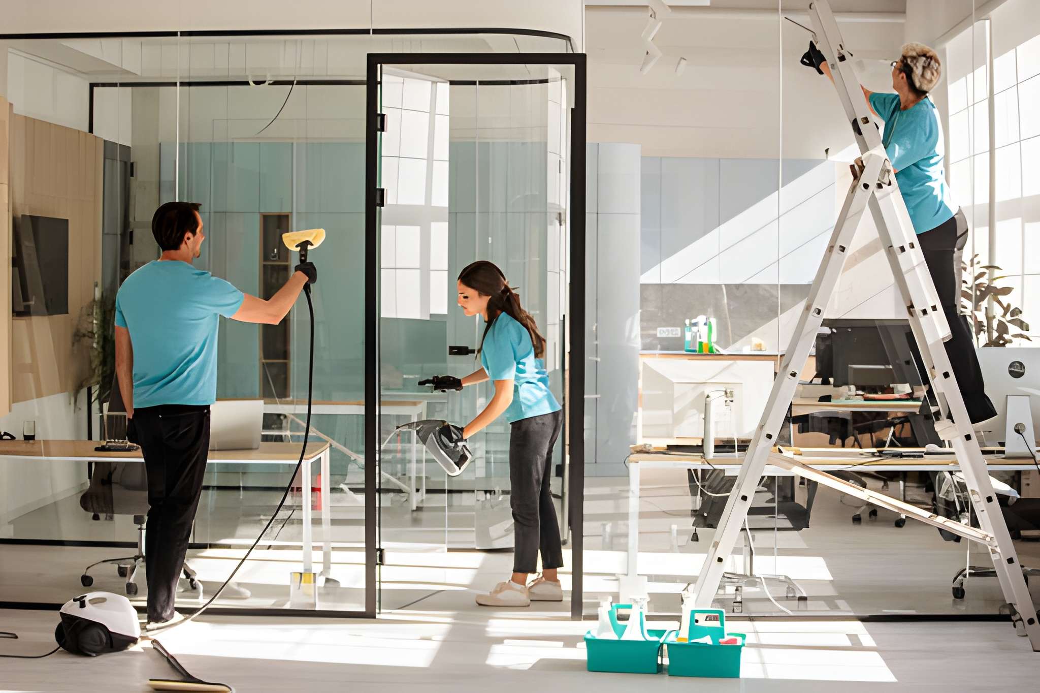 Commercial Cleaning in Northern VA & the Washington-Baltimore Metropolitan Area (DMV)